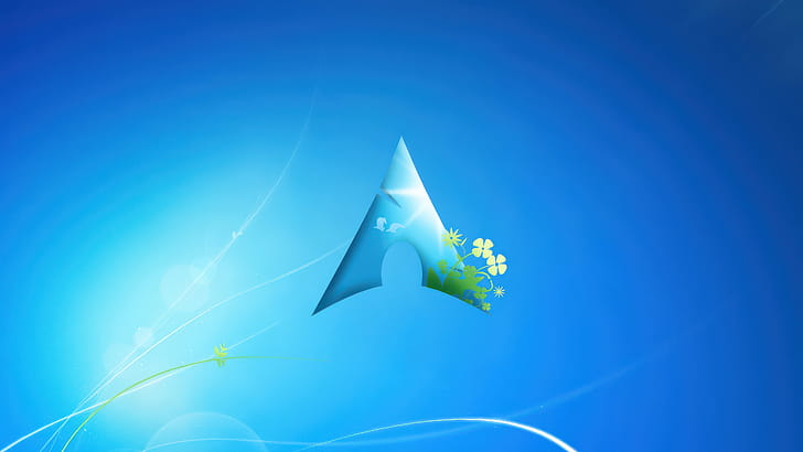 Windows 7 X Arch Linux, arch-linux, windows-7, windows, linux, computer wallpaper