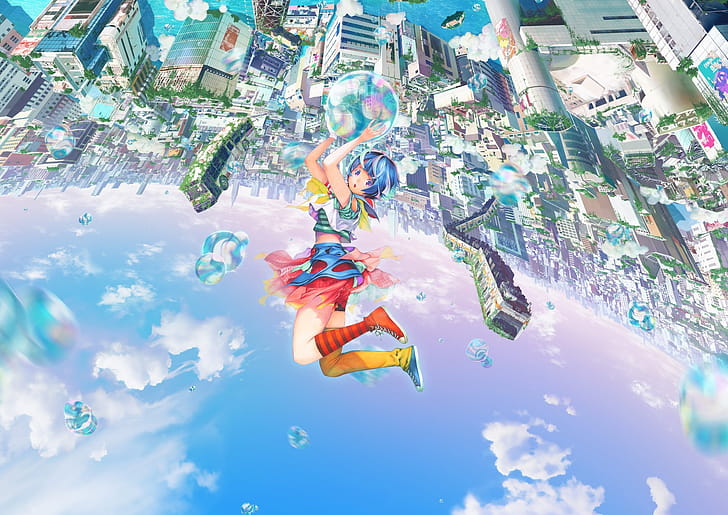 Tokyo, Bubble wallpaper