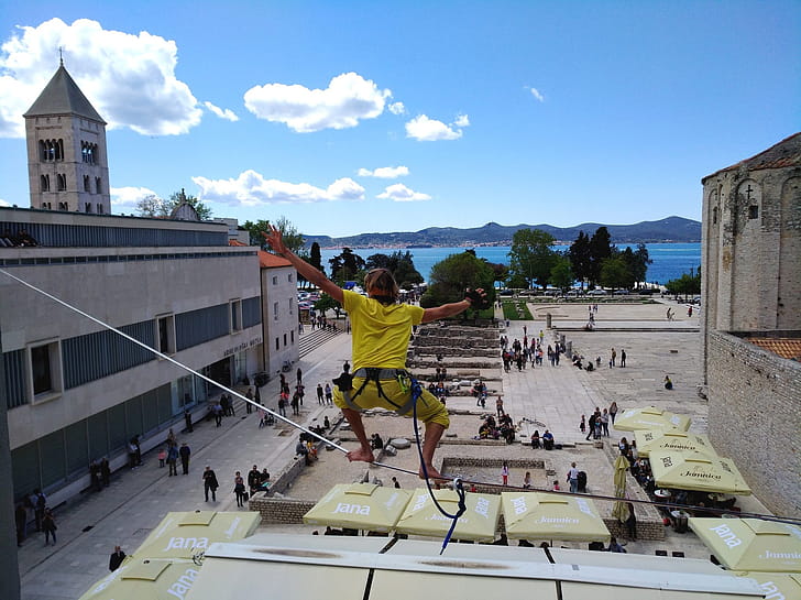 Zadar, Slacklining wallpaper