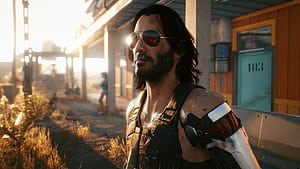 Keanu Reeves Cyberpunk 2077 2021, cyberpunk-2077, keanu-reeves, 2020-games, games wallpaper