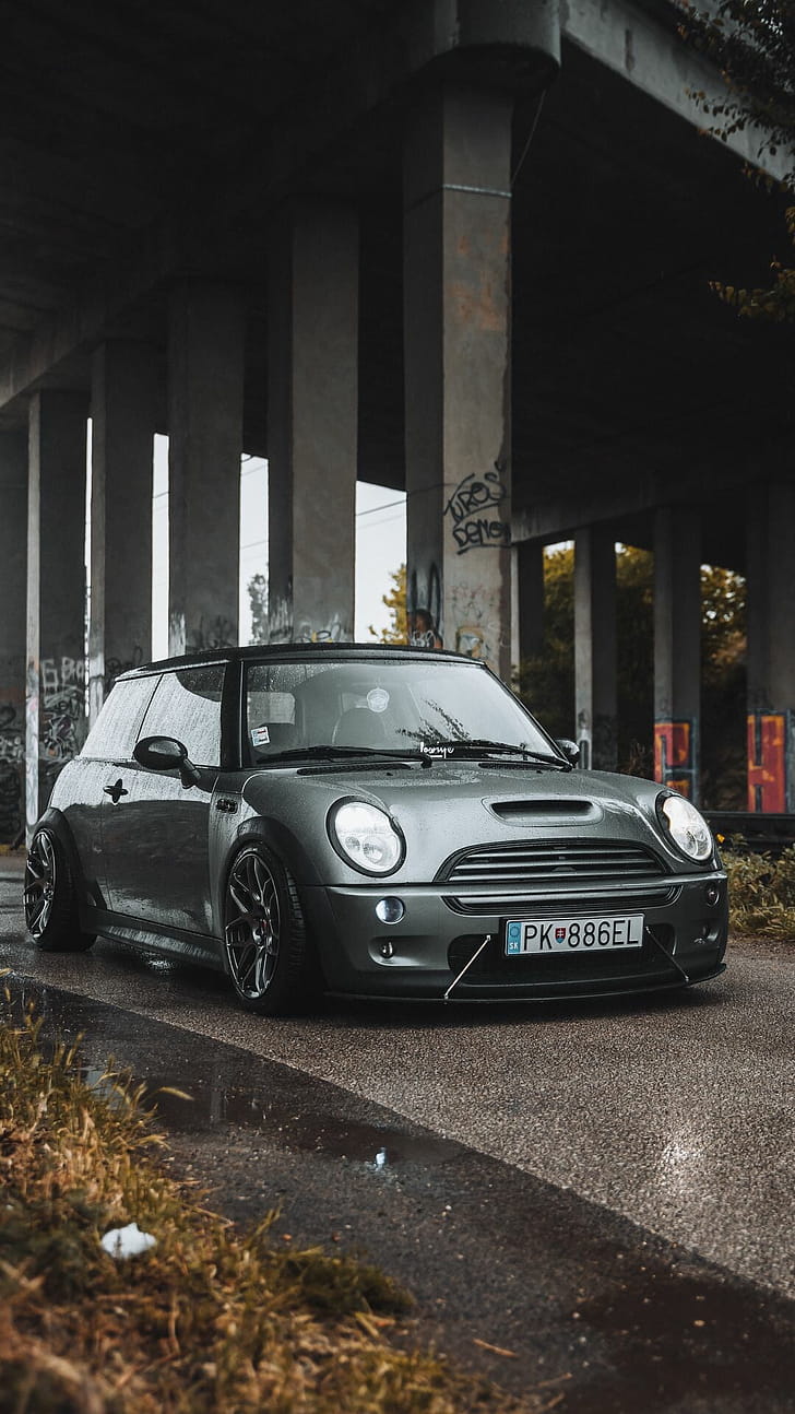 Mini Cooper , phone wallpaper