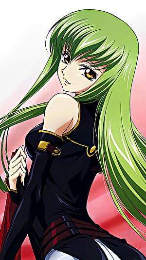 C.C. — Code Geass Phone : Emerald Muse, C.C. (Code Geass), Code Geass phone wallpaper