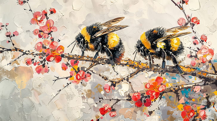 Bumblebee Artwork, bumblebee wallpaper