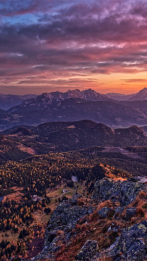 Austria, Scenery phone wallpaper