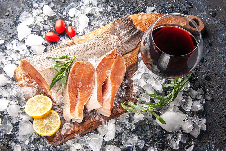 food, fish wallpaper