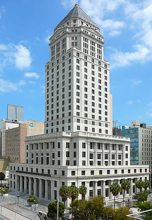 Dade County Courthouse, Miami phone wallpaper