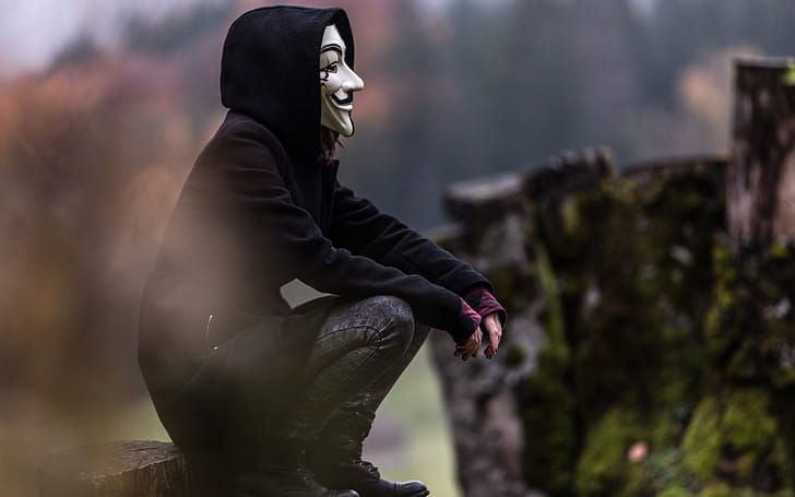 I Anonymus, anonymus, hacker, computer wallpaper