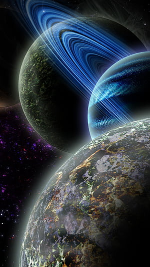 Planets, Science phone wallpaper