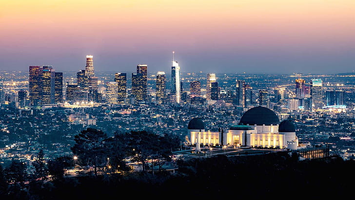 Griffith Observatory, Top backgrounds wallpaper