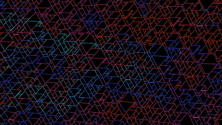 Cubeometry , abstract, digital-art wallpaper