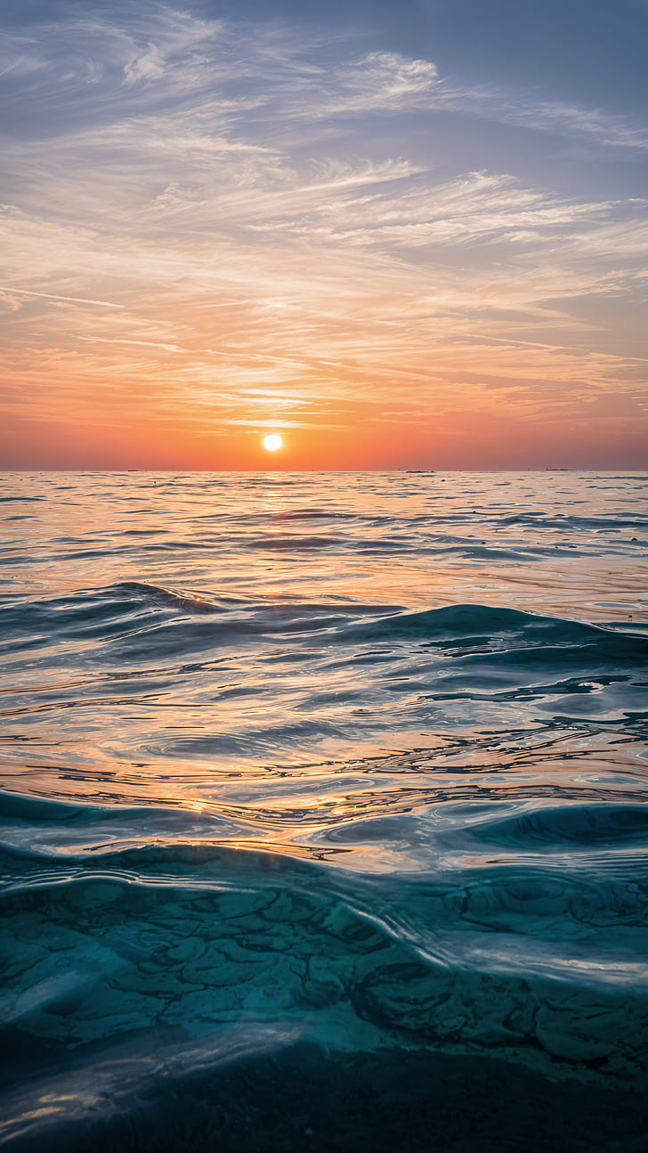 Ocean, Wave phone wallpaper