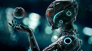 Cyborg, Robots wallpaper