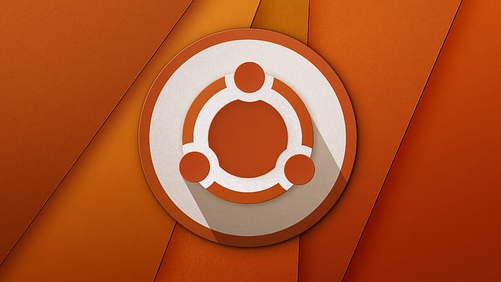 Ubuntu, Technology, Logo wallpaper