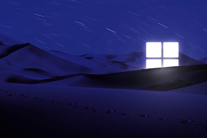 Microsoft Night Light , windows, microsoft, computer, logo wallpaper