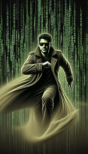Neo Matrix Code, Sci Fi, digital, futuristic phone wallpaper