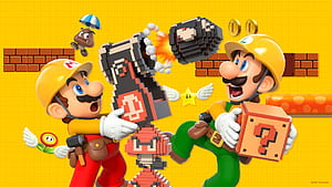 Super Mario Maker wallpaper