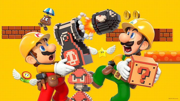 Super Mario Maker wallpaper