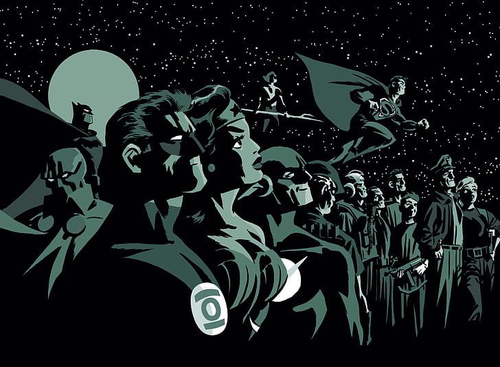 Comic, DC: The New Frontier wallpaper