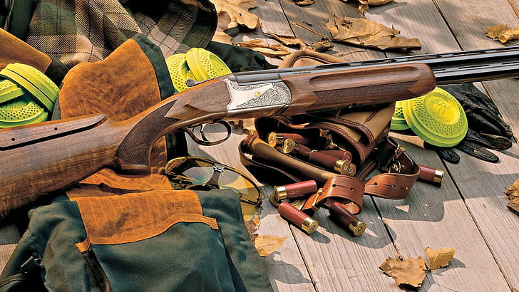 Shotguns, wallpaper