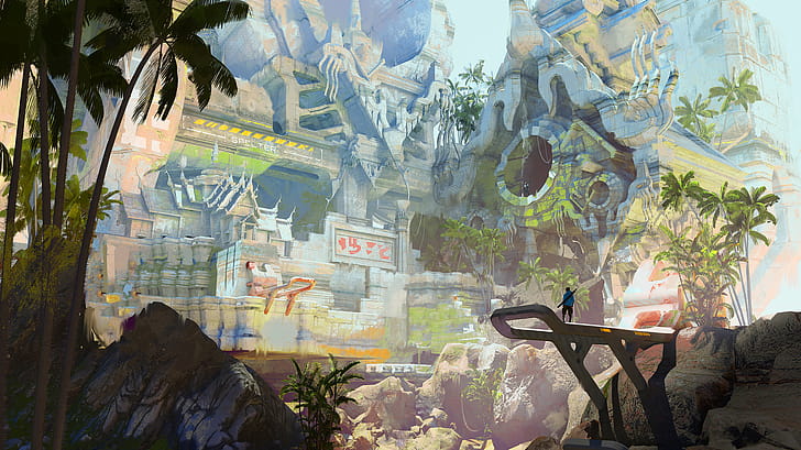 Sci Fi, exploration wallpaper