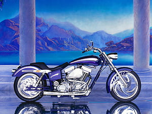 Chopper, chopper, bikes wallpaper