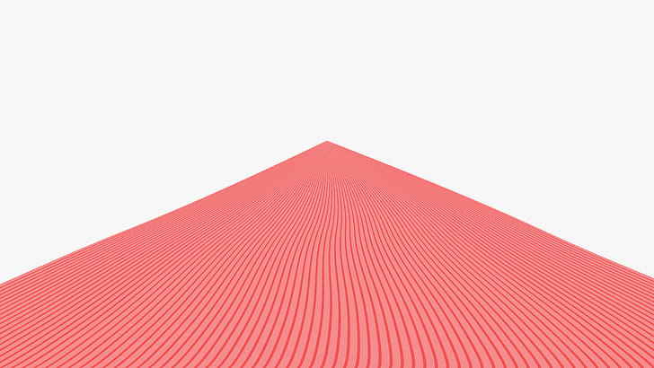 Triangle Pyramid Red Lines 8k, abstract, deviantart, simple-background wallpaper