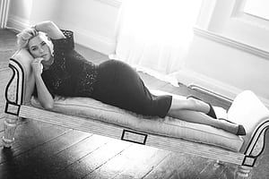 Kate Winslet Monochrome  , kate-winslet, celebrities, women, monochrome, black-and-white wallpaper