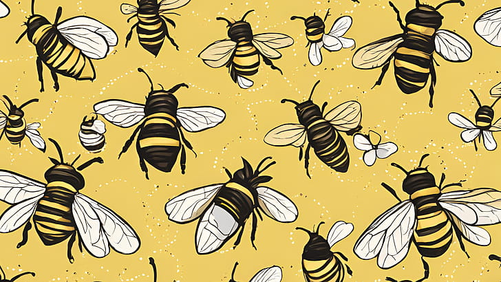 Bee, bee wallpaper