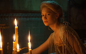 Crimson Peak Mia Wasikowsha, movies wallpaper