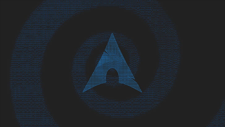 Arch Linux Minimalism , arch-linux, ubuntu, logo, computer, linux wallpaper