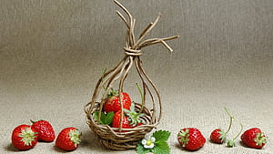 Strawberry, , , Background wallpaper