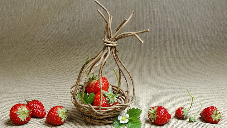 Strawberry, , , Background wallpaper