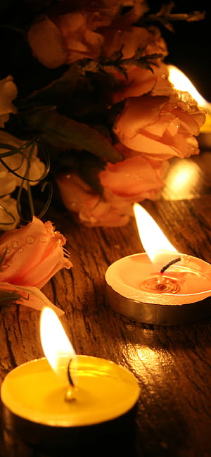 graphy, candle phone wallpaper
