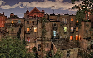 Building wallpaper