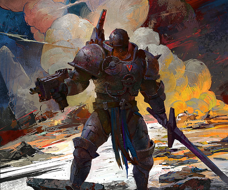 Space Soldier, Sci Fi, warrior wallpaper