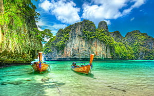 Phi Phi, Maya Bay, Ko Phi Phi Leh, Exotic wallpaper