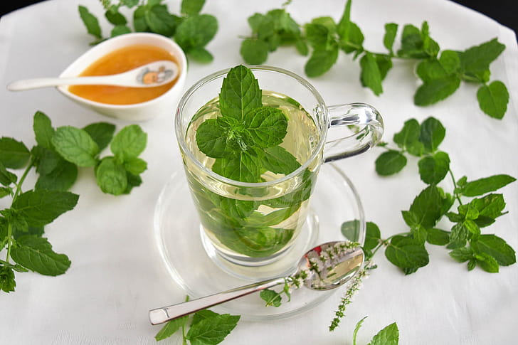 Tea, Spearmint wallpaper