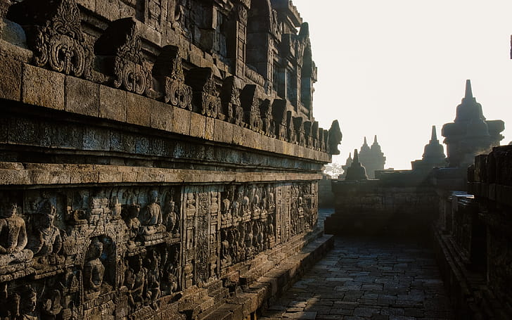 Borobudur , Background wallpaper