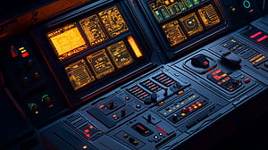 Sci-Fi Spaceship Control Panel -  Ultra, Sci Fi, control panel, technology wallpaper