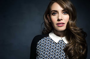 Alison Brie Actress, alison-brie, celebrities, girls wallpaper