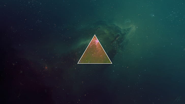 Polyscape, Artistic wallpaper