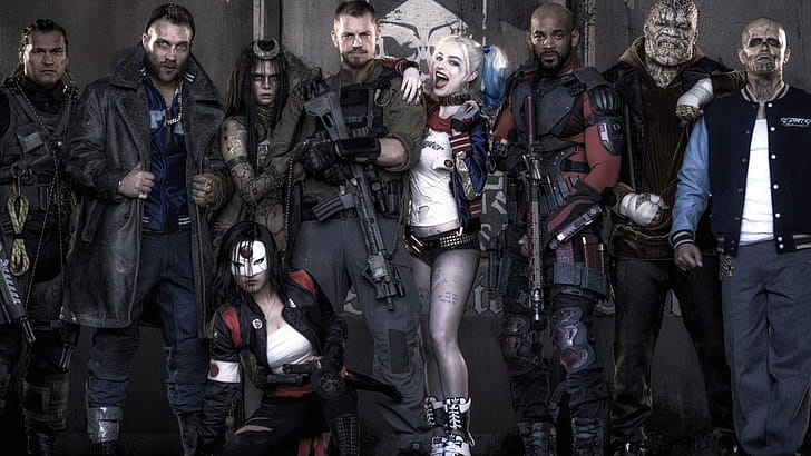 Suicide Squad , Dynamic visuals,  , Impressive artwork wallpaper