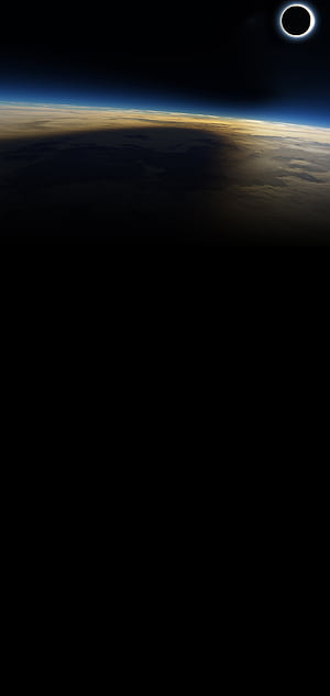 Space, Solar Eclipse phone wallpaper
