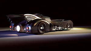 Batmobile, Rear view, , wallpaper