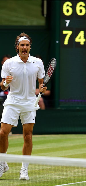 Roger Federer, iPhone phone wallpaper
