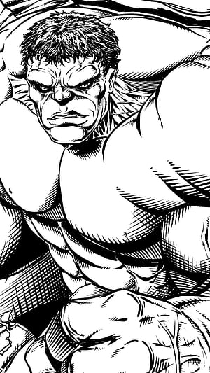 Comic, Hulk phone wallpaper