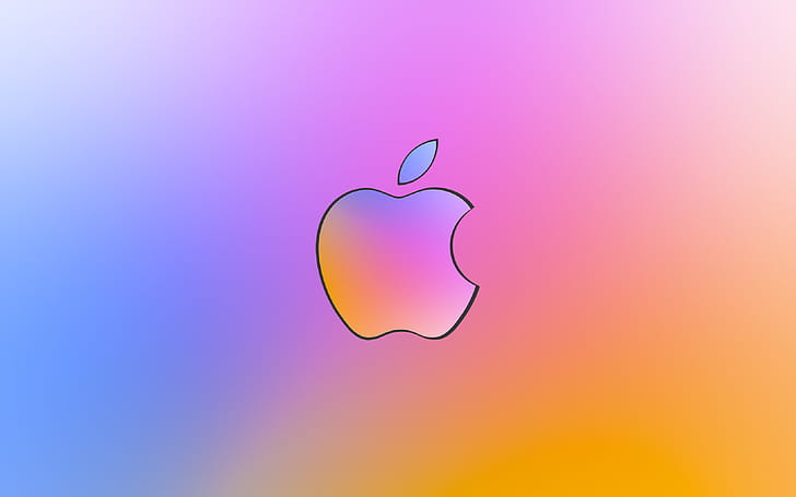 Gradient, Apple Logo wallpaper