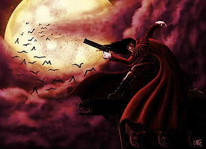 Hellsing Alucard ,   backgrounds, Mobile compatibility, Captivating visuals wallpaper