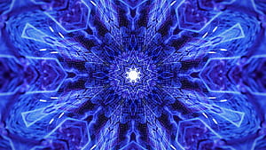 Star pattern, Fractals wallpaper
