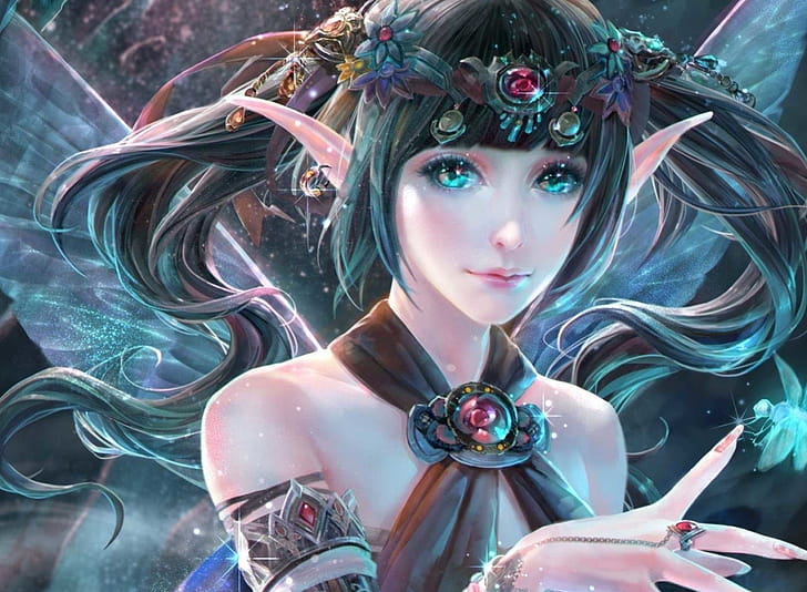 Elf, Faeries (Fairies) wallpaper